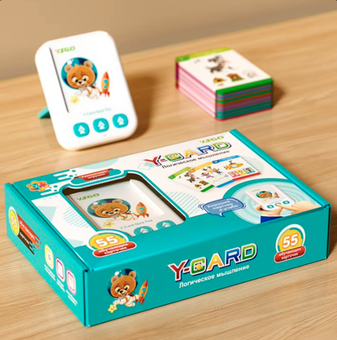 Cititor Interactiv de Carduri Educative Y-CARD Engleza, 55 Carduri [6]