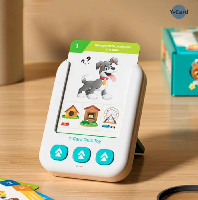 Cititor Interactiv de Carduri Educative Y-CARD Engleza, 55 Carduri [3]