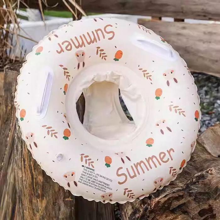 Colac Gonflabil pentru Copii cu Scaunel Interior – Summer, Model Fructe și Frunze [3]