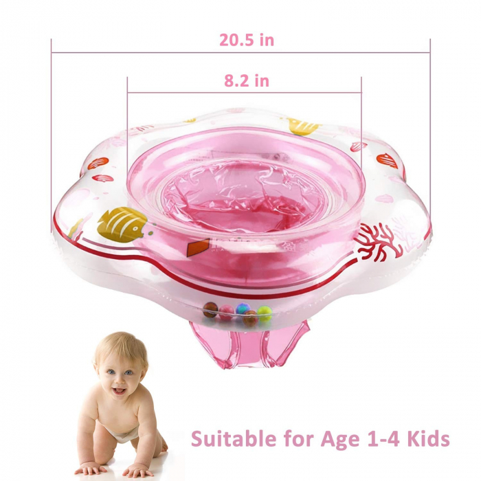 Colac cu chilotel pentru bebelusi 6-36 luni, roz [5]