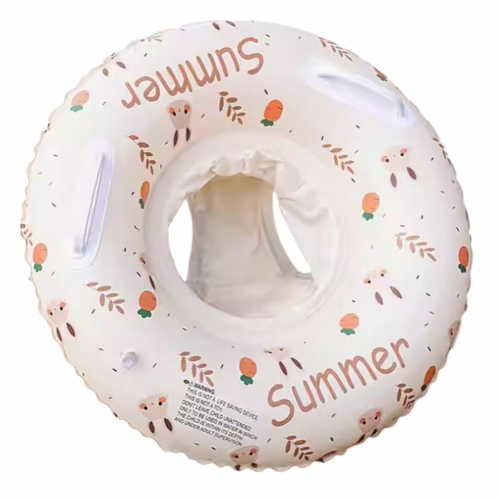 Colac Gonflabil pentru Copii cu Scaunel Interior ,   Summer, Model Fructe si Frunze