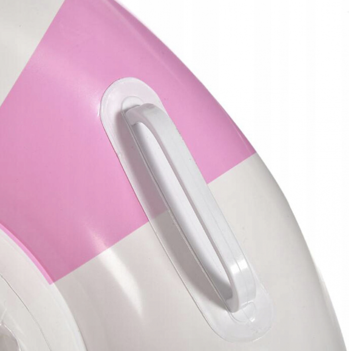 Colac Gonflabil pentru Copii cu Scaunel Interior – Summer, Model Roz cu Alb [5]