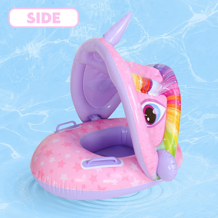Colac inot cu protectie solara - Unicornul roz [9]