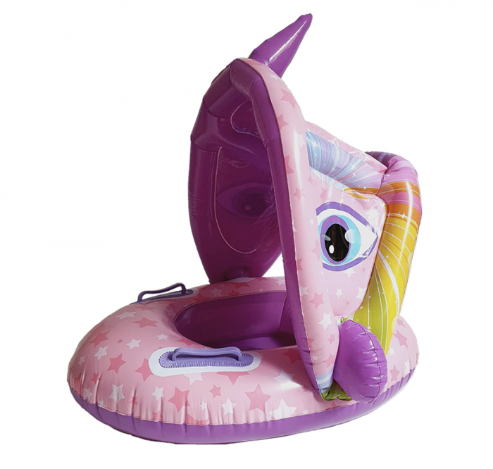 Colac inot cu protectie solara - Unicornul roz [12]