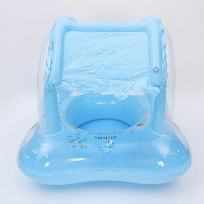 Colac pentru copii cu chilotel si parasolar, Blue Ocean [3]