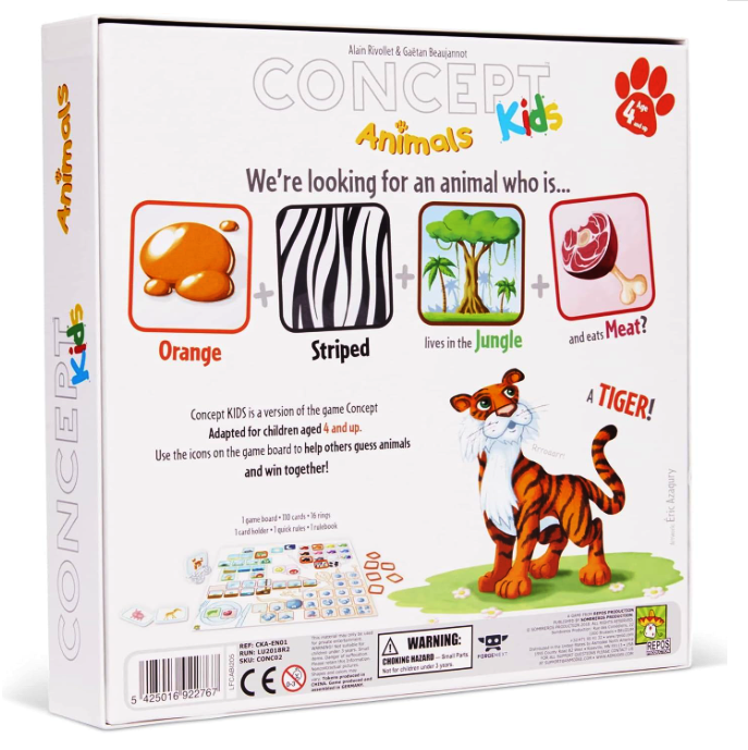 Concept Kids Animals - joc cooperativ de ghicit animale pentru copii [2]