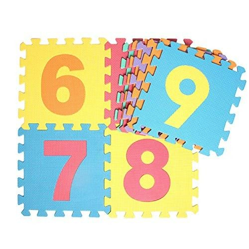 Covor Puzzle Din Burete Cu Cifre EVA [4]