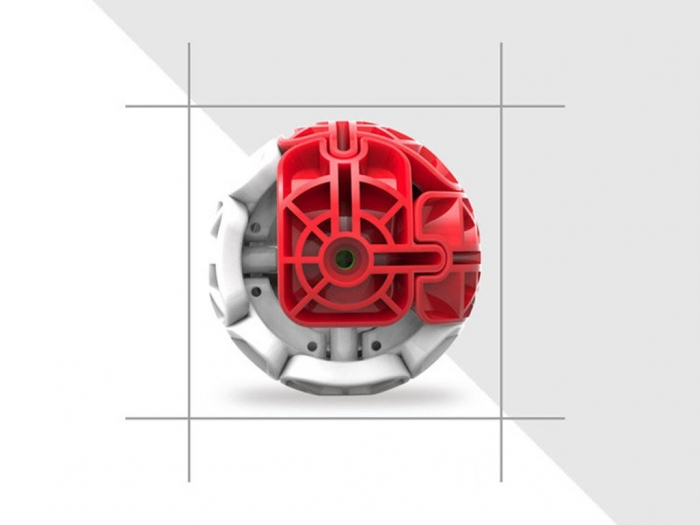 Cub mecanic 2x2x2, multicolor Black Line, de viteza Speedcube mecanic [3]