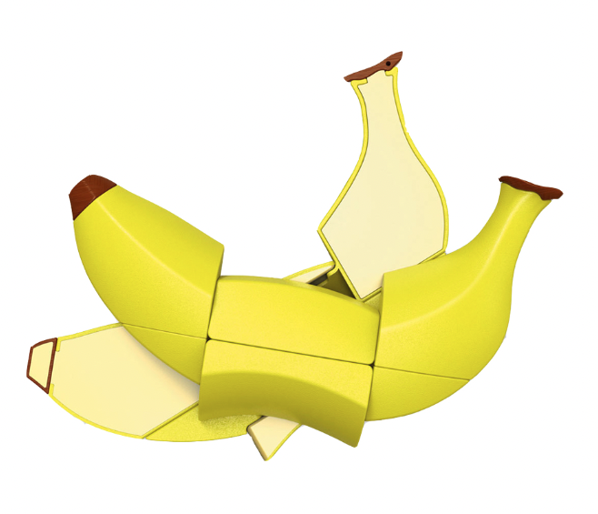Cub mecanic 2x2x3 - Banana [8]