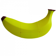 Cub mecanic 2x2x3 - Banana [3]