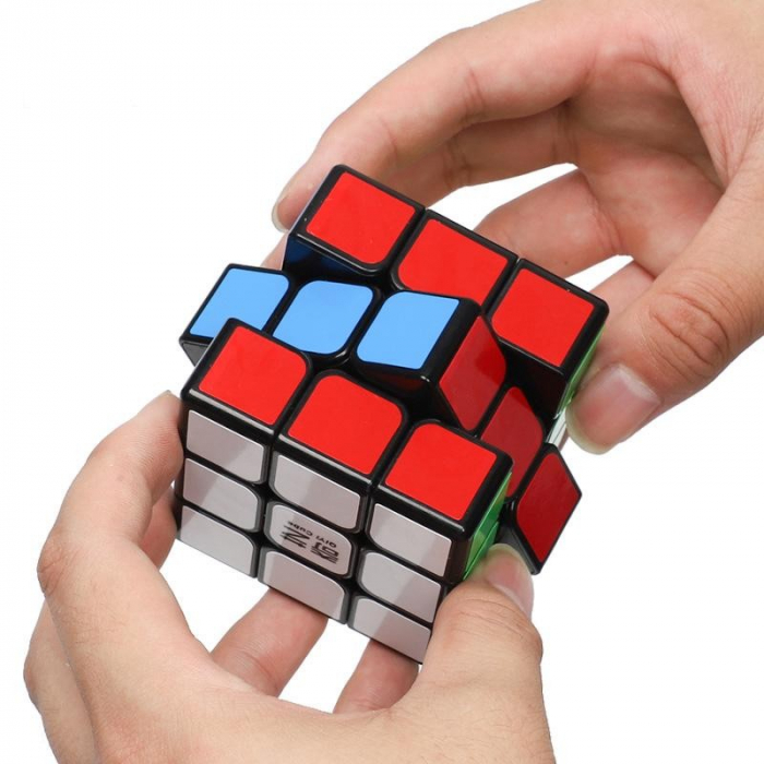 Cub mecanic 3x3x3 antistres, Black, Moyu, de viteza, Speedcube [12]