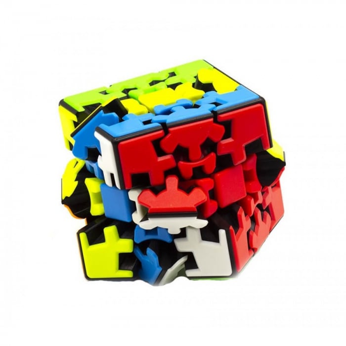 Cub mecanic 3x3x3, Yumo Gear Cube, de viteza Speedcube [6]