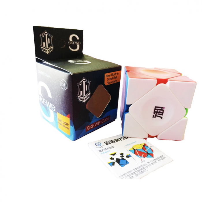 Cub mecanic 3x3x3, Yumo Skewb Cube, de viteza Speedcube [8]