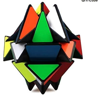 Cub mecanic Asimetric, 7 piese, 3x3x1, de viteza Speedcube [3]