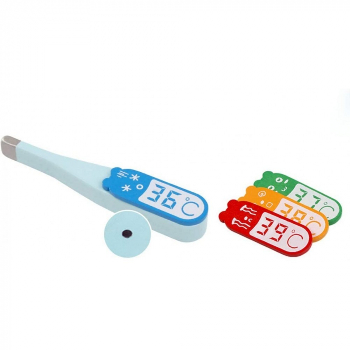 Cutie trusa de doctor - La dentist, din lemn [6]