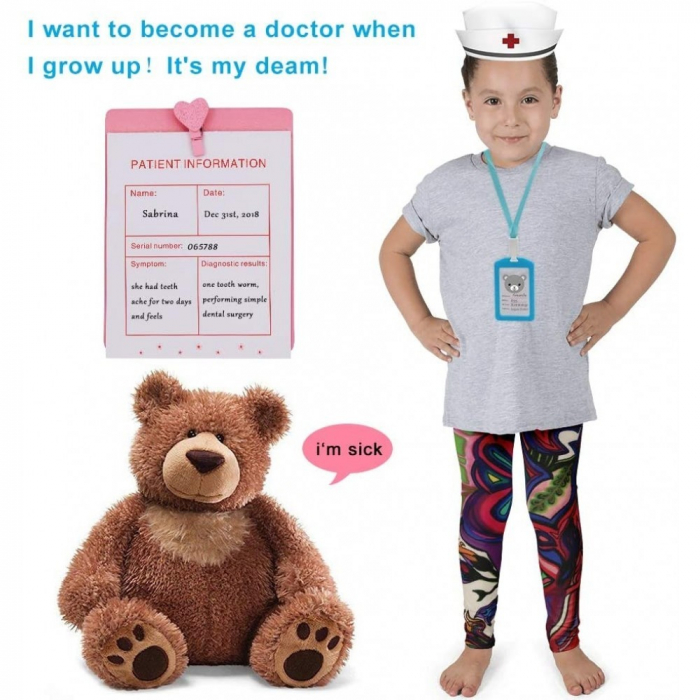 Cutie trusa de doctor - La dentist, din lemn [2]