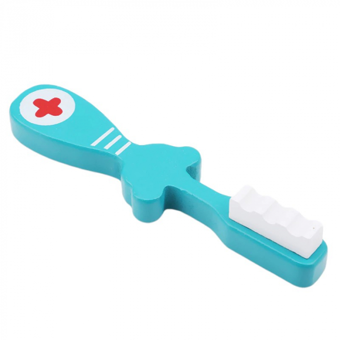 Cutie trusa de doctor - La dentist, din lemn [10]