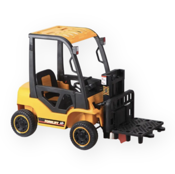 Motostivuitor Electric Copii 12V 2 Motoare 45W Furca Electrica Ridicare 10 kg DLS08 Galben 2-6 Ani [5]