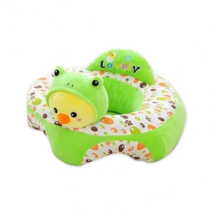 Fotoliu Baby Smile Animalute Invat Sa Stau In Fundulet 45 cm, Puisorul verde [3]