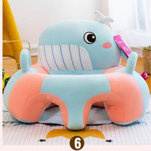 Fotoliu bebe fara arcada - Sharky blue [3]