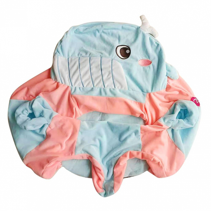 Fotoliu bebe fara arcada - Sharky blue [4]