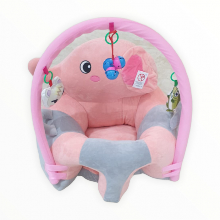 Fotoliu bebe cu arcada - Elefantelul roz [4]