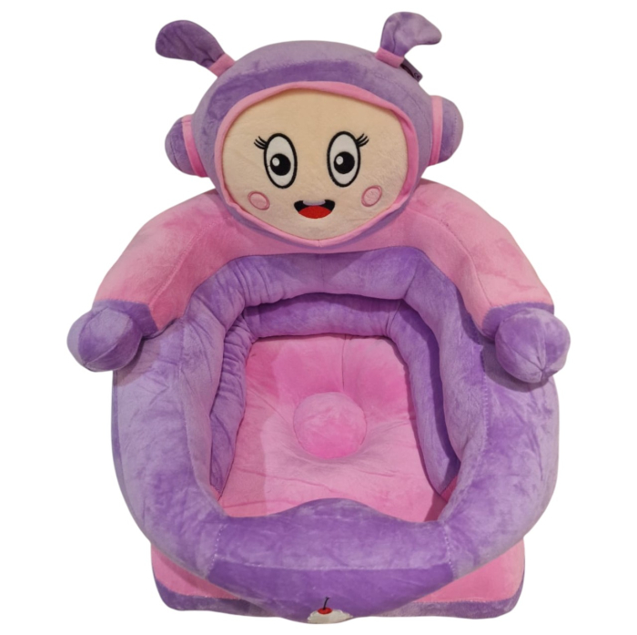 Fotoliu bebe cu spatar si suport de picioare - Robotelul roz, din plus [4]