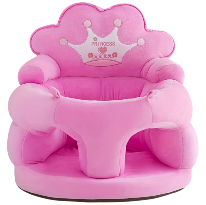 Fotoliu bebe din plus, cu sezut de burete - Printesa Roz [1]