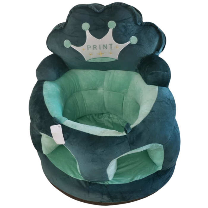 Fotoliu bebe din plus, cu sezut de burete - Printul Verde [3]