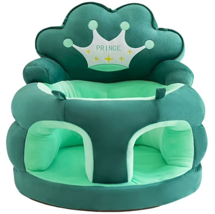 Fotoliu bebe din plus, cu sezut de burete - Printul Verde [1]