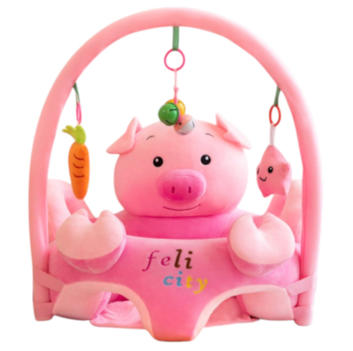 Fotoliu cu spatar si arcada - Purcelus roz, din plus [7]