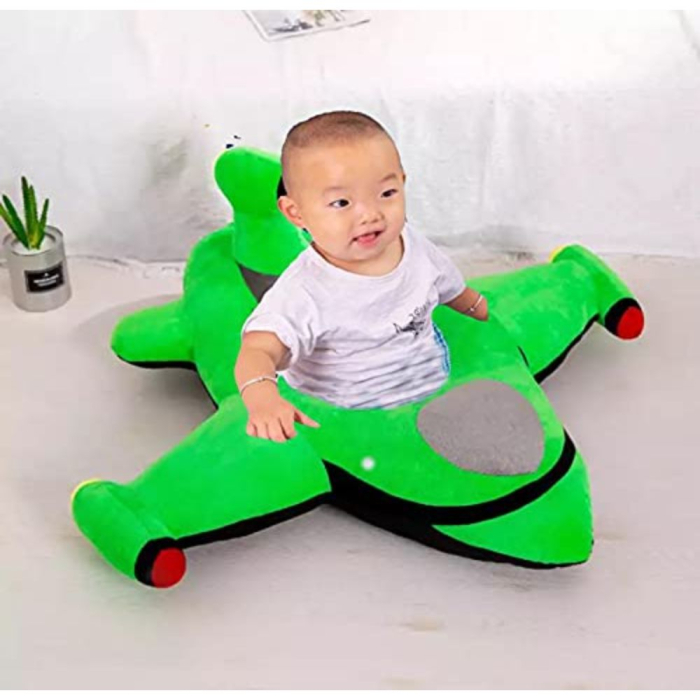 Fotoliu din plus pentru sustinere bebelusi - Avionul verde [2]