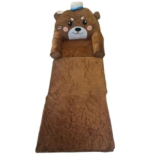 Fotoliu Extensibil din plus si 3 placi burete Ursuletul Maro inchis [3]