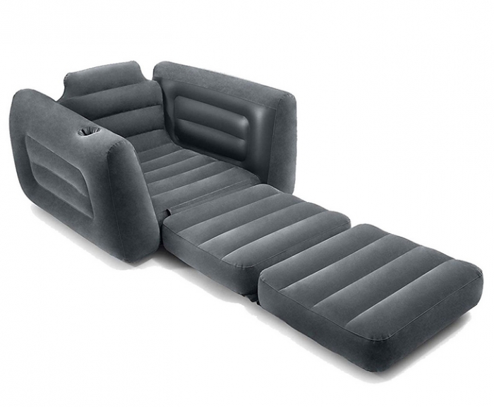 Fotoliu gonflabil extensibil, 117x224x66 cm, intex, 66551