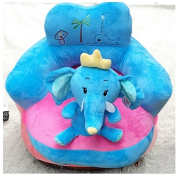 Fotoliu maxi bebe din plus cu spatar - Regele Elefant Bleu [4]