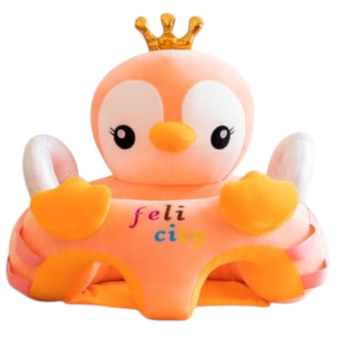 Fotoliu maxi din plus cu spatar - Pinguin portocaliu [4]