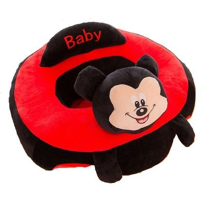 Fotoliu Maxi Mickey Mouse pentru bebe invat sa stau in sezut, 60 cm [5]