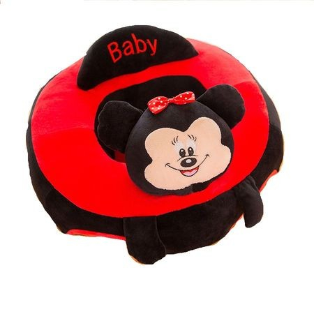 Fotoliu Minnie Mouse pentru bebe invat sa stau in sezut, 50 cm [1]