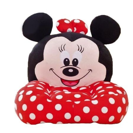Fotoliu Minnie Mouse Rosu Cu Buline Din Plus [5]