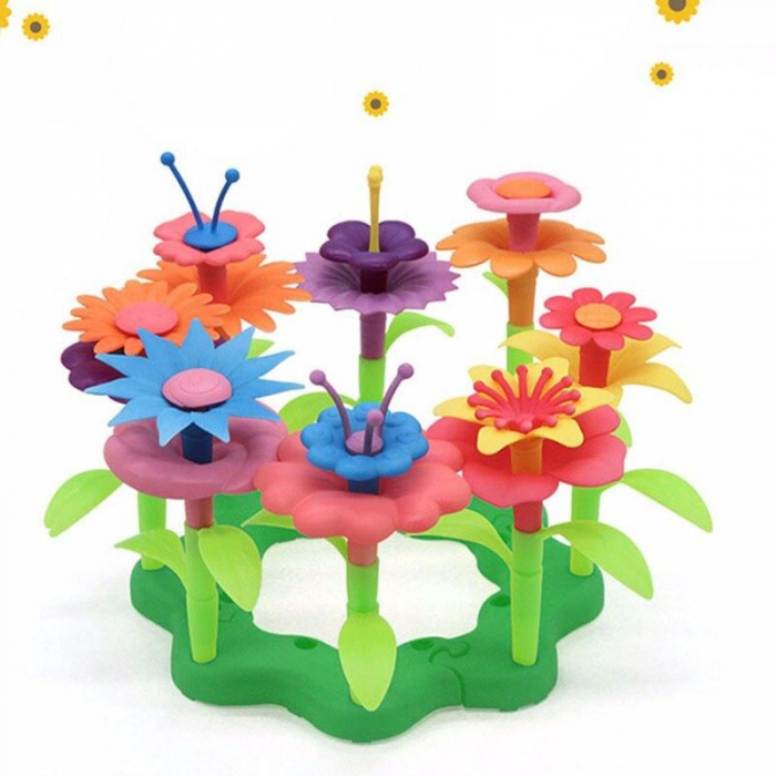 Joc creativ de construit STEM Gradina cu Flori, 93 piese [6]