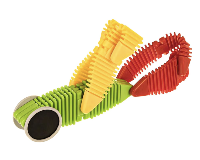 Set de Constructie Magnetic Flexibil Flexible Blocks cu Piese din Silicon, 14 piese [5]