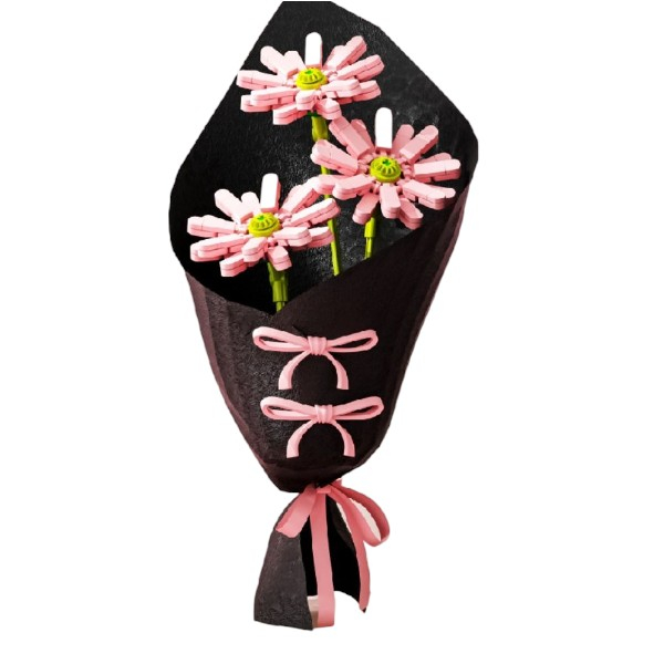 Joc de construit Buchet de Flori roz, scara 1:36, 6 ani+ [4]