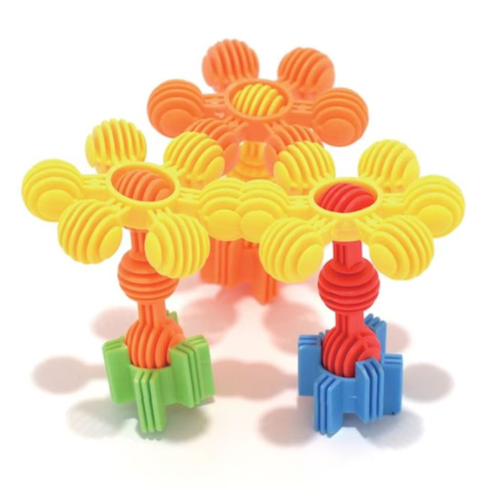 Joc de Indemanare si Constructie cu Imbinare Forme Colorate 25 Piese [3]