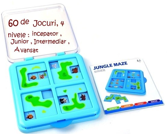 Joc de logica Labirintul Junglei - Jungle Maze [3]