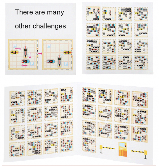 Joc de logica Soferul Istet scapa de trafic, din lemn [7]