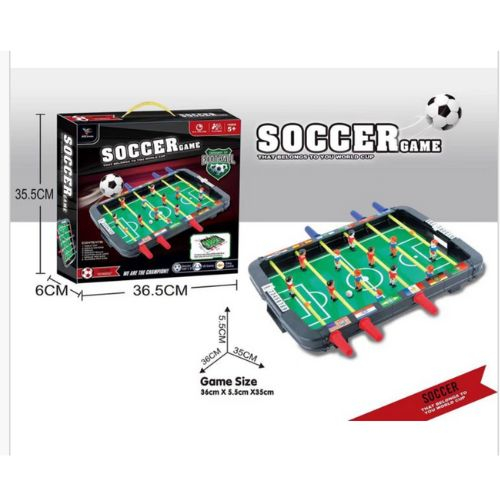 Joc de masa Fotbal Soccer Game, mini masa fotbal cu manete, 36 x 35 cm [4]