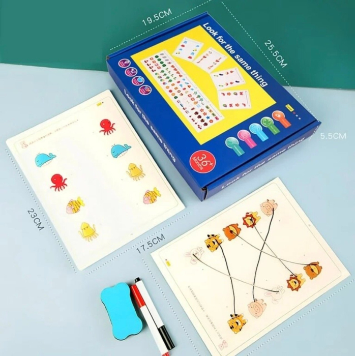 Joc de Memorie si Inteligenta – Gaseste Aceleasi Obiecte [2]