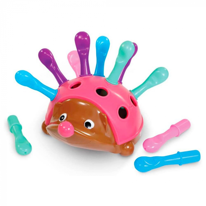 Joc de motricitate si sortare culori Ariciul Spike pentru copii 18 luni+ [5]