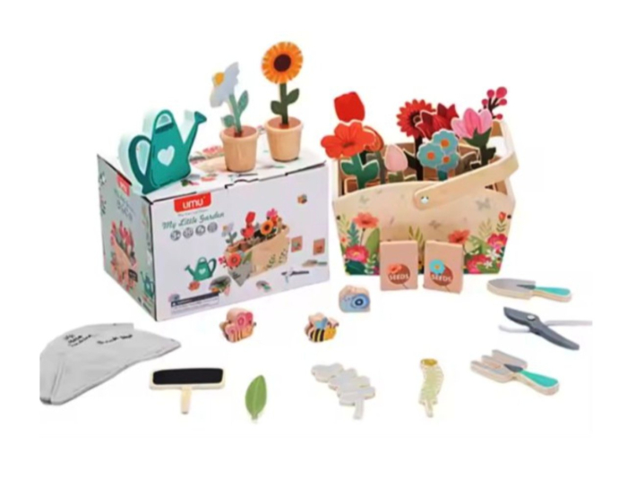 Joc de rol educativ Micul Florar, din lemn