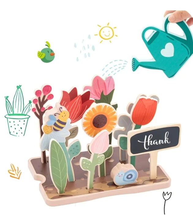 Joc de rol educativ Micul Florar, din lemn [9]